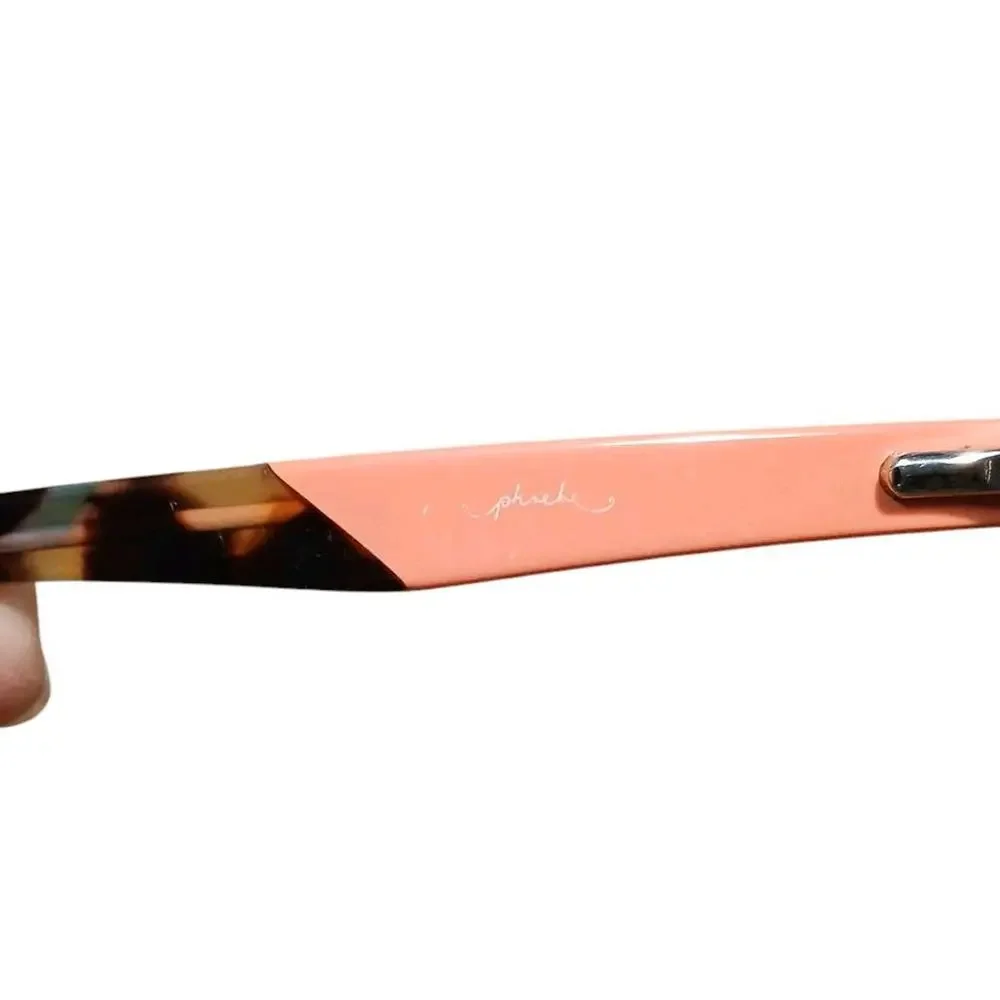 Phoebe Eyeglasses Frame ONLY P268‎ Women Multicolor Full Rim Rectangle 52-16-135